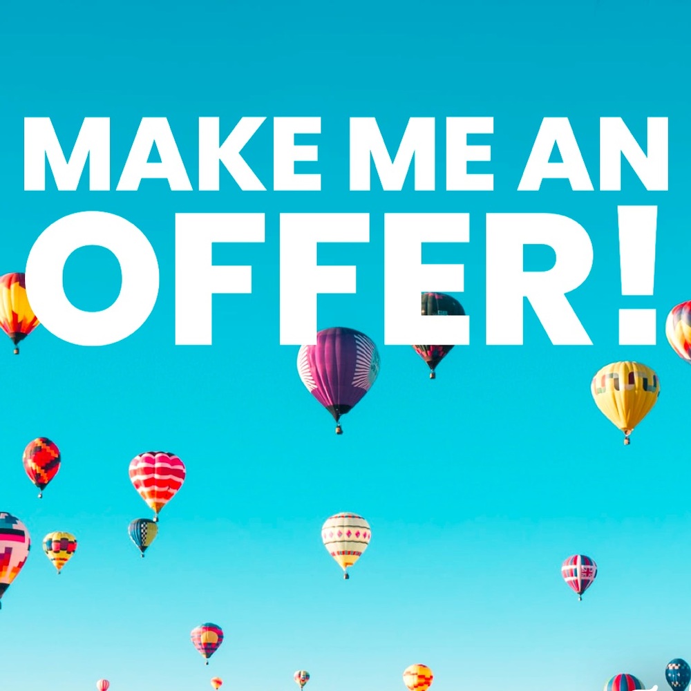 Reasonable offers will be considered!